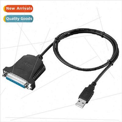1 Meter USB to 25F DB25 Female Print Cable to Parallel Port
