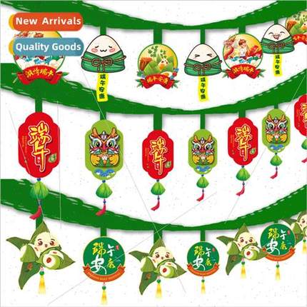 Dragon Boat Festival decoration supplies pull flower color f