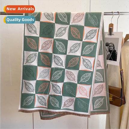 2023 fall winter new imation cashmere couple scarf female wi