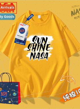 cotton short-sleeved t-shirt men summer heavyweight loose to