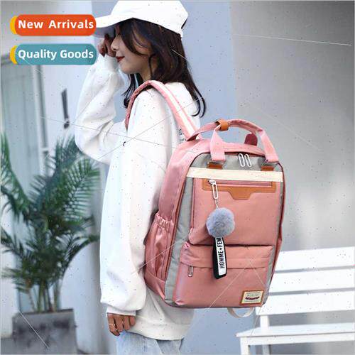 Donut schoolbag female Korean junior Mori ins wind college c