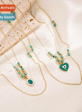 ins titanium steel necklace individually packaged stainless