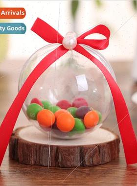 2015 new round ball wedding candy box transparent ball weddi