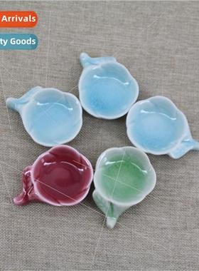 Multi-Water Dish Flower-shaped Ceramic Ink Butterfly Brush R