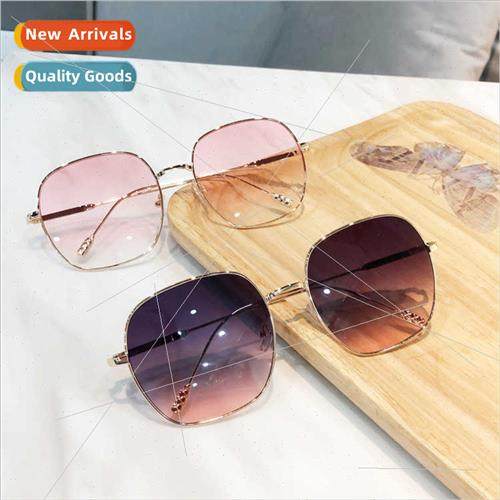 g family sunglasses female ins color retro metal square fram
