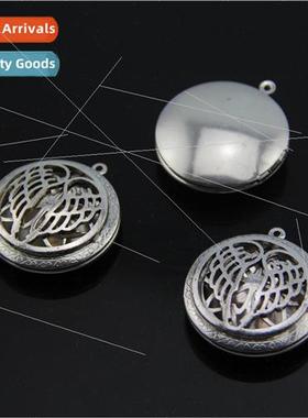 Europe magic box pendant DIY jewelry accessories hollowed ou