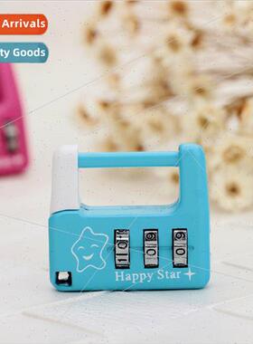 101 ggage combination lock padlock 3 digs metal small lock g