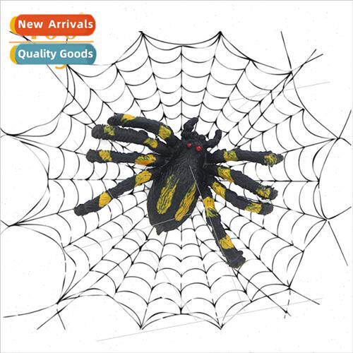 Halloween simulation spider Funny scary ltle spider  toys ma