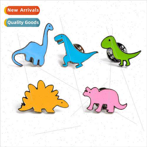 Korea cartoon super cute cute alloy oil drop dinosaur small