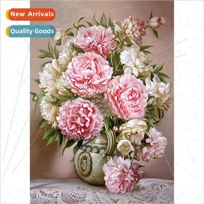 New hand-applied full diamond living room decorative paintin