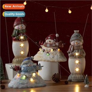 party doll decorations snowman desk cute Christmas