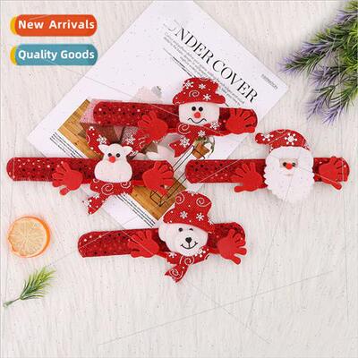 Creative clap circle Santa Claus bracelet hjewelry Christmas