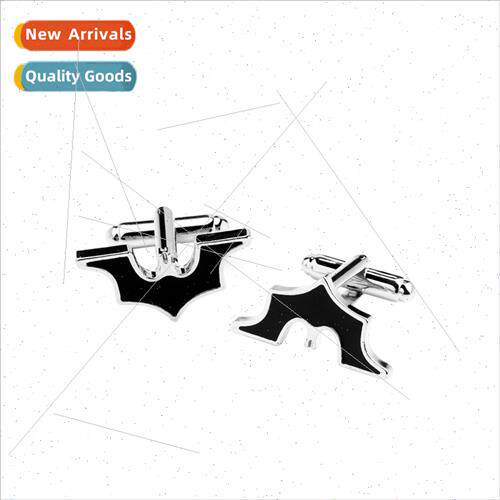 Movie TV  jewelry bat shape French men metal cufflinks