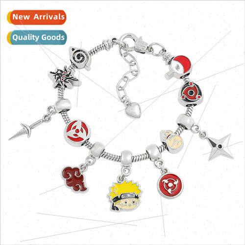 Panjia elements pearl anime Naruto cartoon metal bracelet zi
