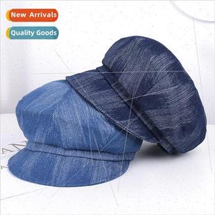 duck tongue fall simple ret spring cowboy female Japan beret