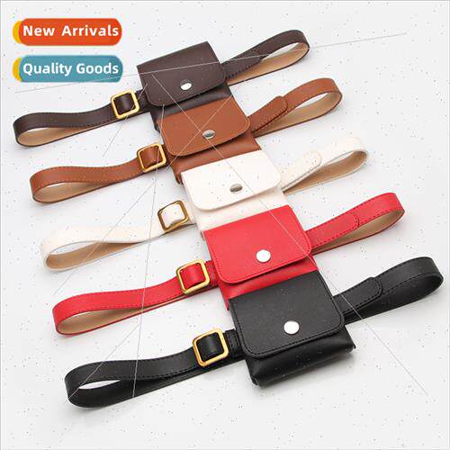 Hundreds retro belt bag women belt bag key cell phone dual-u