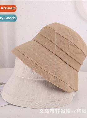 Japan sunshade basin hat female spring fall outdoor trips le