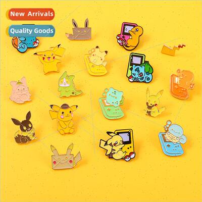 New Cartoon Game Console Series Badge Pin Accessories Brooch