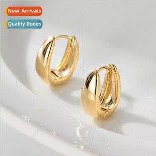 retro ear tide jewelry simple wind French cold Korea buckle