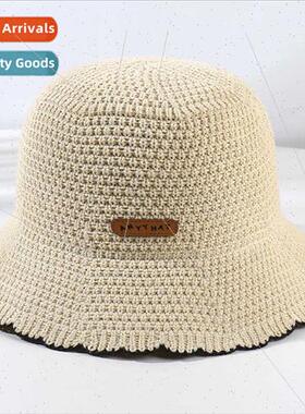 Spring Autumn fisherman hat female Korean solid color casual