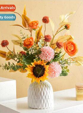 mple home furnishings glass flower vase vase hand notes bouq