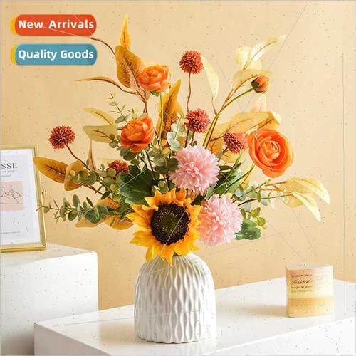 mple home furnishings glass flower vase vase hand notes bouq