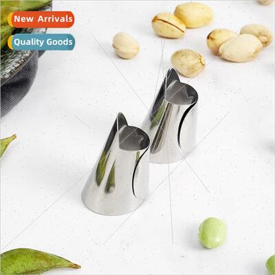 Stainless Steel Nail Guard Peeling Tool Chestnut Nut Sheller