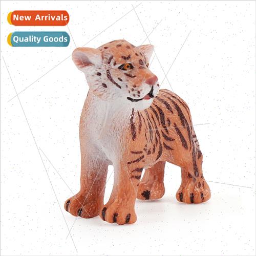 Children microscopic simulation est zoo tiger model miniatur