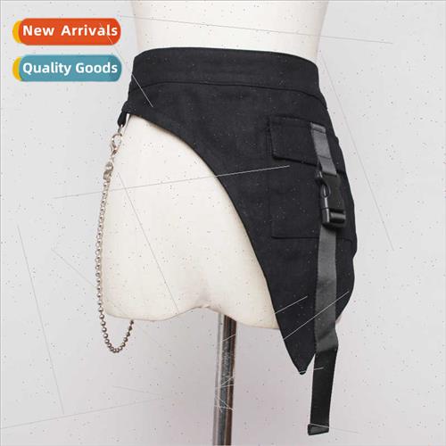 Europe fashion dark punk triangular metal belt female decora