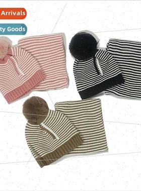 Europe Uned States children knted hat scarf twoPCS children