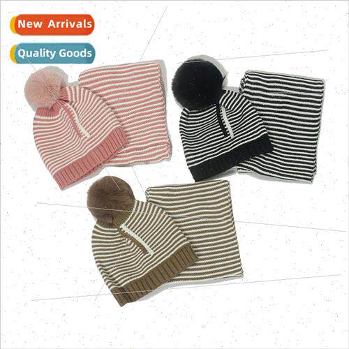 Europe Uned States children knted hat scarf twoPCS children