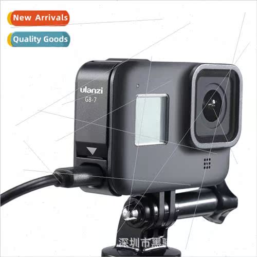适用GoPro8 sports camera battery cover gopro8 special metal