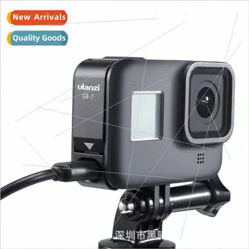 适用GoPro8 sports camera battery cover gopro8 special metal