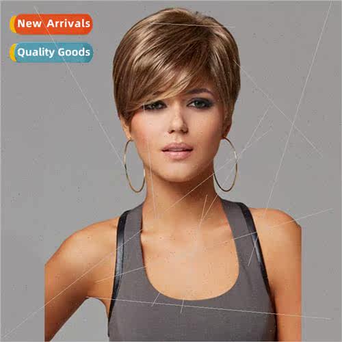 Europe Fashion Ladies Short Wig Head Cover
