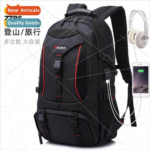 Large capacy travel shoulder bag students men casual hiking
