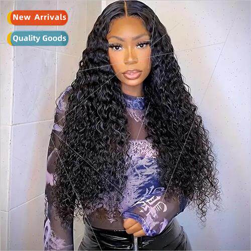 Europe Fashion Front Lace Wigs African Small Curly Winding T