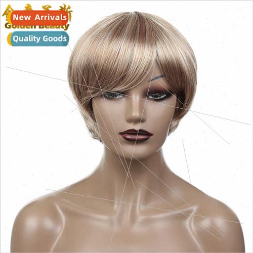 6 Inch Short Chemical Fiber Wig Anne High Temperature lk Wom