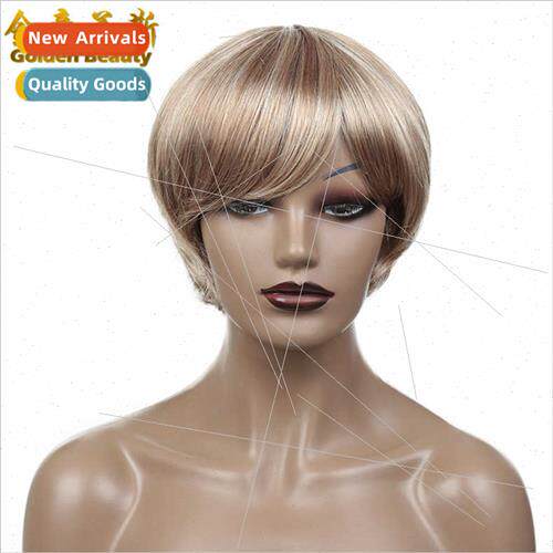 6 Inch Short Chemical Fiber Wig Anne High Temperature lk Wom