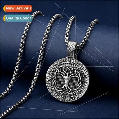 Tree Life amulet men pendant ins Europe necklaces 适用men wo