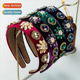 Hair bands Europe baroque retro fashion snowflake headband f