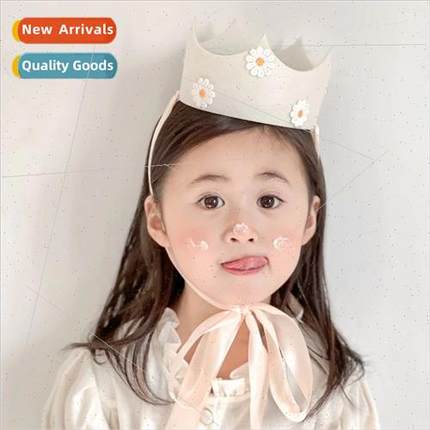 Korea girls daisy birthday hat crown headdress atmosphere ph