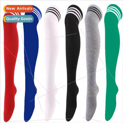 cosplay ladies 3 bar knee high socks Japan female socks Euro