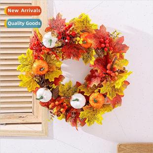 hanging color decorations home deco Thanksgiving window fall