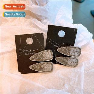 super flash full Korea bangs clip diamond vers duckbill