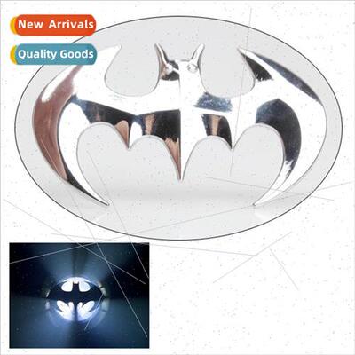 second generation metal Bat car stickers 3D Bat metal label