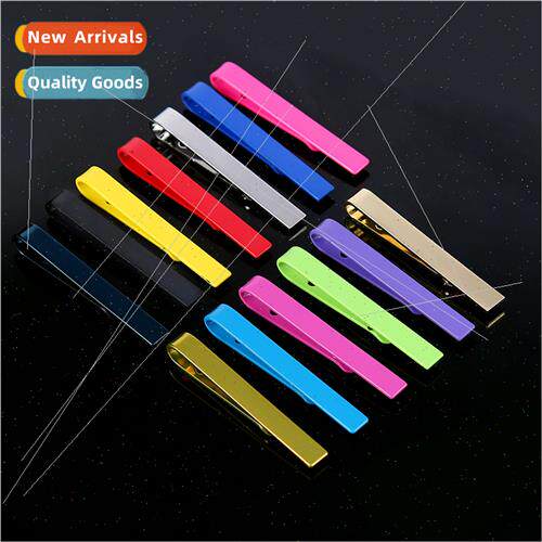 Colorful business simple fashion tie clip men fashion access