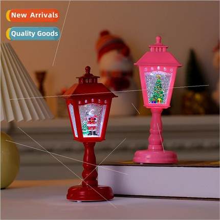 New Christmas decorations wind lamp luminous music table lam