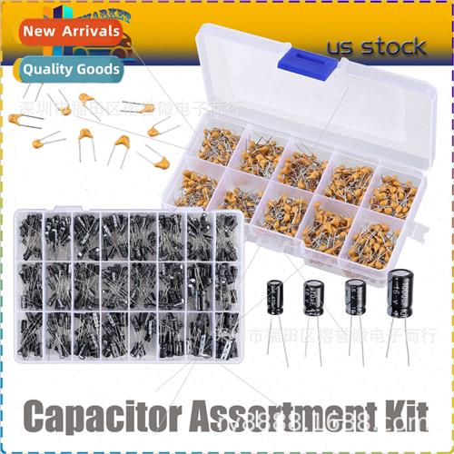 1100PCS 24 Specifications 500pcs Electrolytic Capacors plus