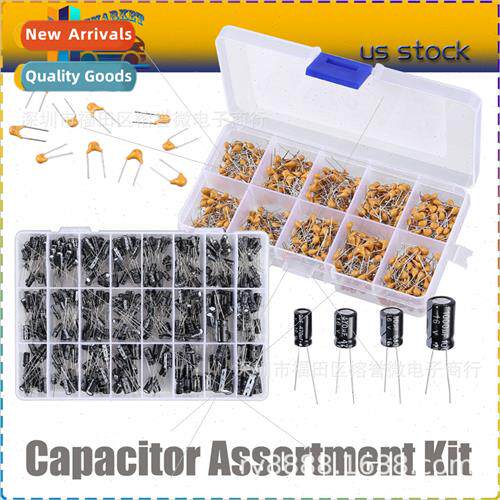 1100PCS 24 Specifications 500pcs Electrolytic Capacors plus