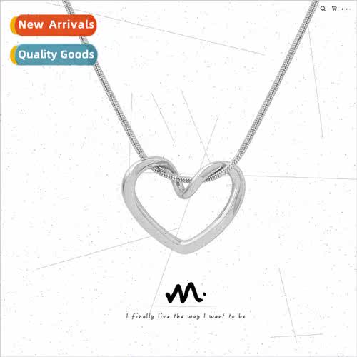 Hundreds nd sweetheart niche plain circle love pendant round